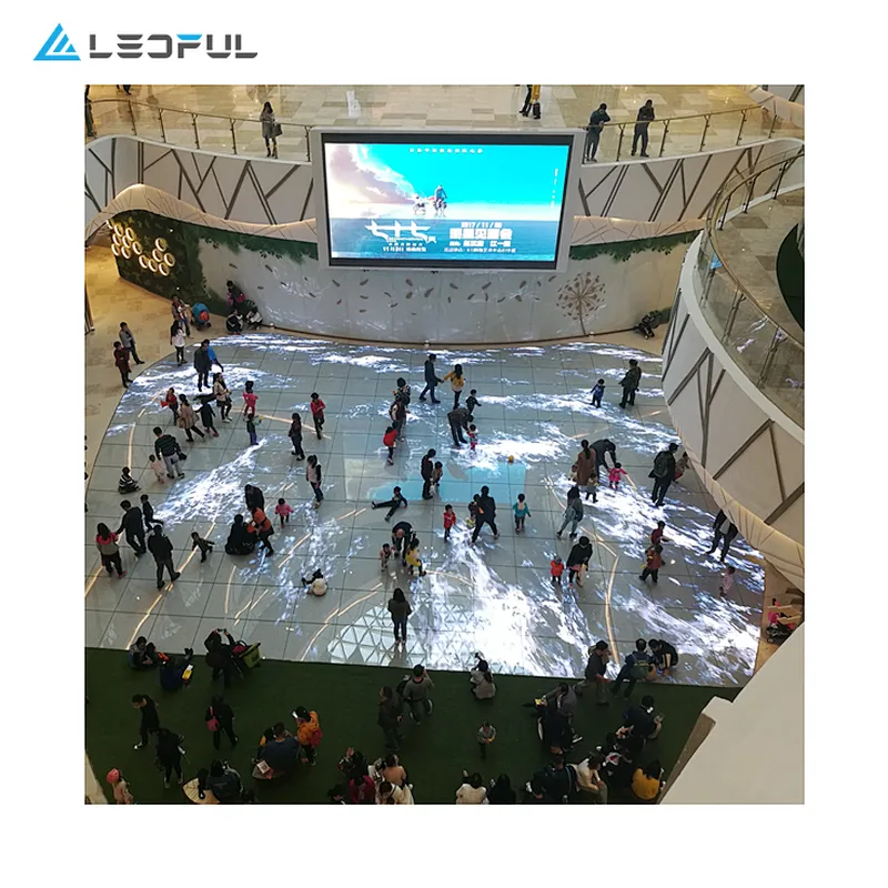 Outdoor P3.9 flexible led display dance floor for sale