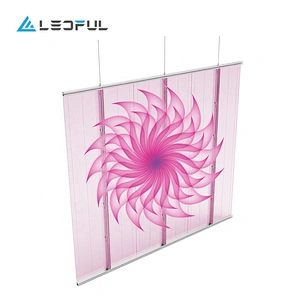 Easy installation building media facade diecast aluminum electronic transparent led display board