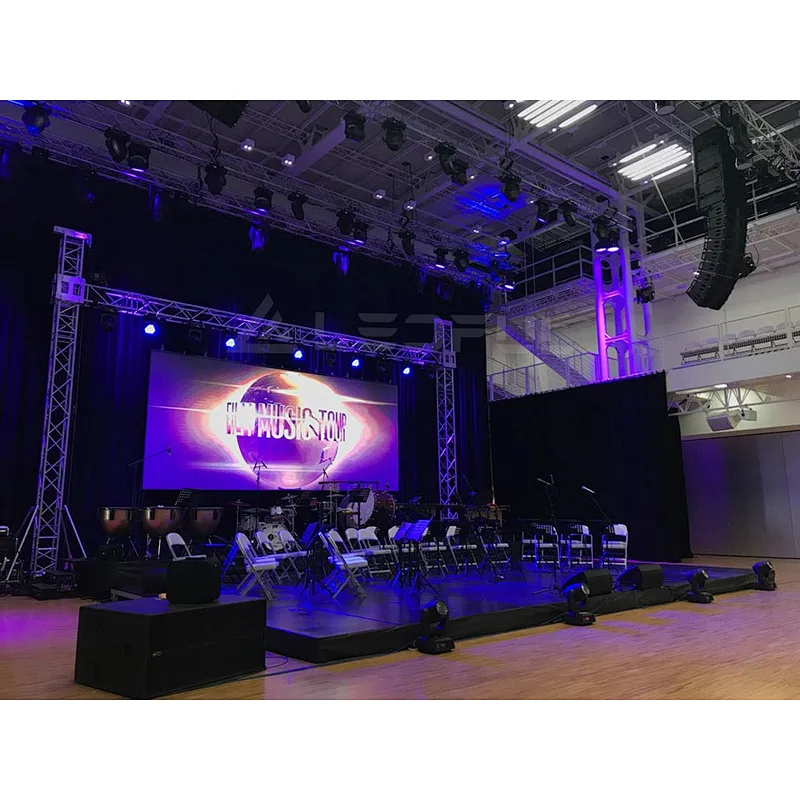Background LED Wall Indoor P3.9 500*500mm LED Display Screen for Rental Stage