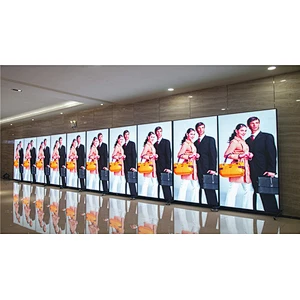 SMD full color RGB LED high brightness P2.5 Digital LED Poster display for shop window