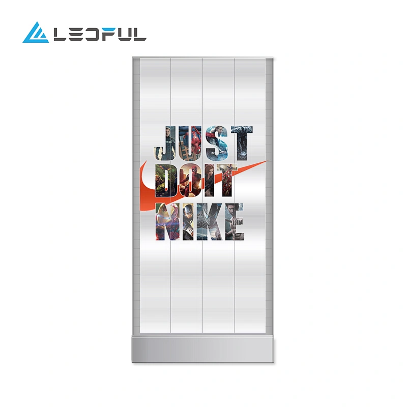 transparent curtain mesh  pakistan advertising led display screen transparent