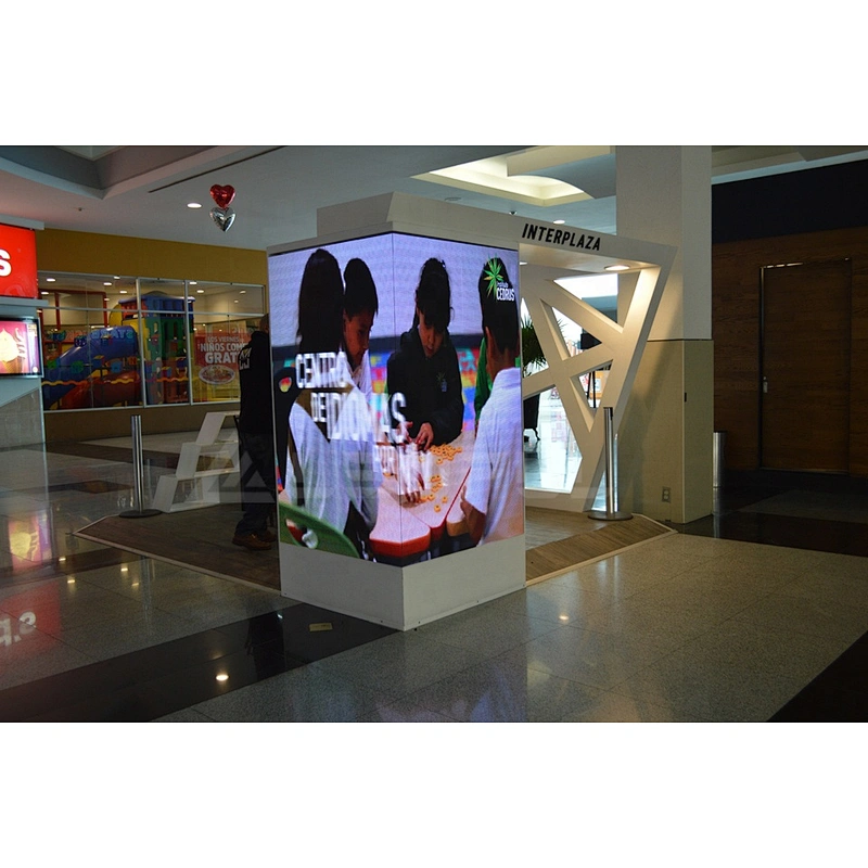front service p6 customized black SMD easy installation indoor LED screen