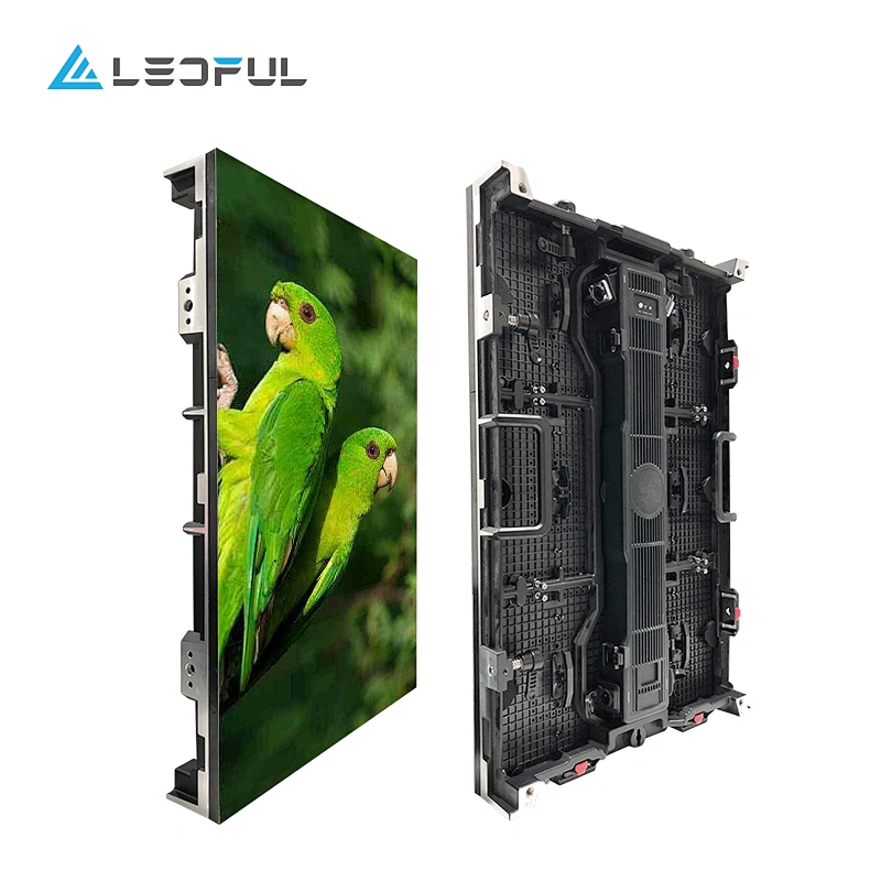 Round stage background led display 500x1000