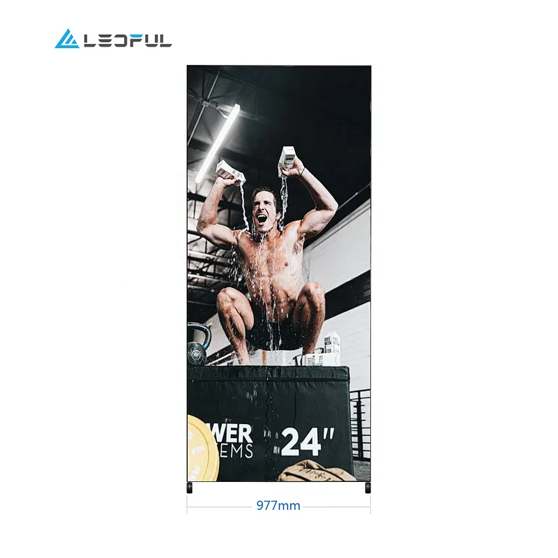 Vendor good price P2 P2.5 LED poster led display with 3 year warranty