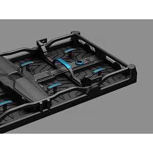 Top service full color p2.9 indoor rental LED display for stage