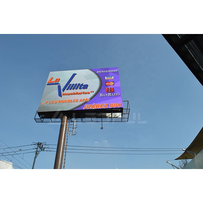 P8 customized high brightness Outdoor commercial Advertising LED display