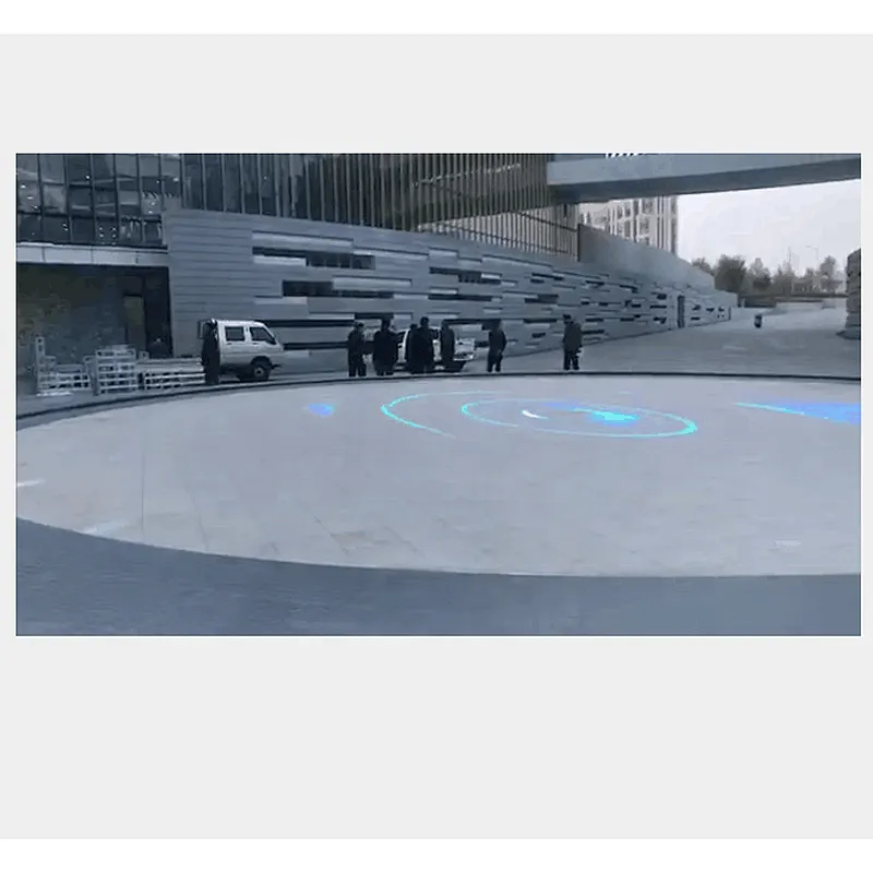 P6.2 Outdoor Ground Advertising InteractiveFloor LED Display