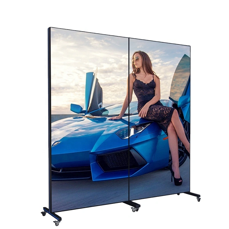 poster P2.5 plus display light box move easy advertising  LED display screen