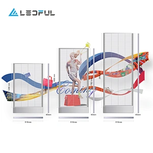 High resolution indoor P3.9 display transparent led