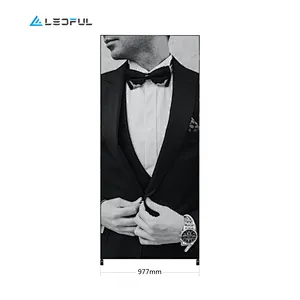 High resolution LED light movie poster P1.8 for releasing detailed information