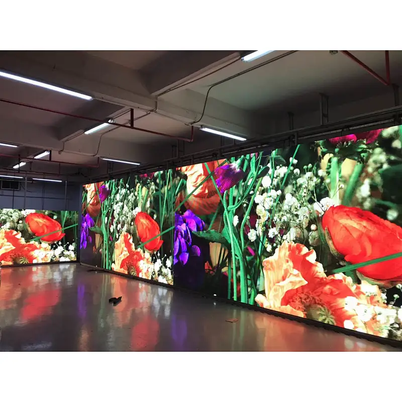Indoor Fixed Advertising LED Display with Wifi, 4G, cloud, usb, remote control
