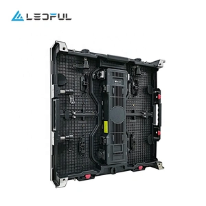 full color rental using P4.8mm super slim die aluminum cabinet  LED video screen