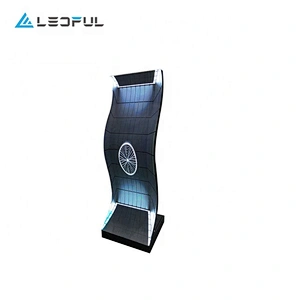 Flexible and magnetic module light and thin plug and play Flex-wave SPoster for advertising