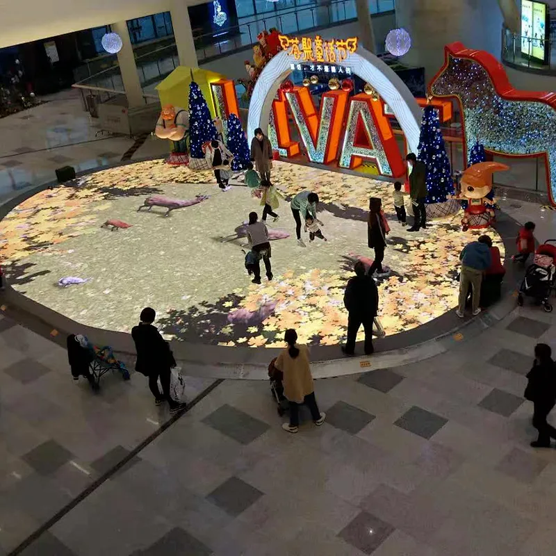 Factory P5.2 LED interactive digital screen dance floor panels
