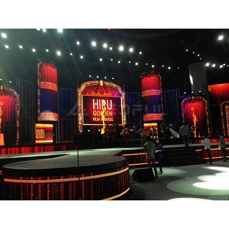 500*1000mm  P2.6-6.2mm  fixable indoor rental LED display/screen