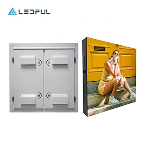 Double sided fullcolor electronic large led billboards outdoor exterior P10 LED advertising led sign outdoor display