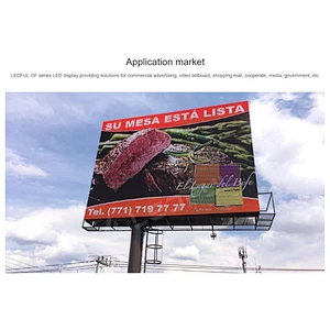 Double sided wireless full color outdoor P4 P6 P10 P3  program round wireless nationstar LED screen advertising panels