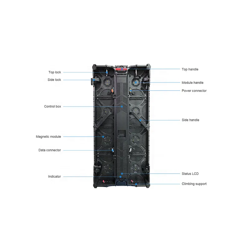 P2.6 P2.8 P2.9 P3.9 P4.8 fashion LED rental stage background LED video wall