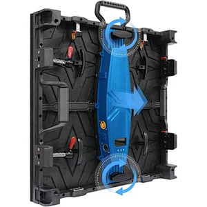 Light Weight Flexible SMD Rental 500*500mm P2.6 Indoor LED Wall display 3d rental led wall panels for advertising