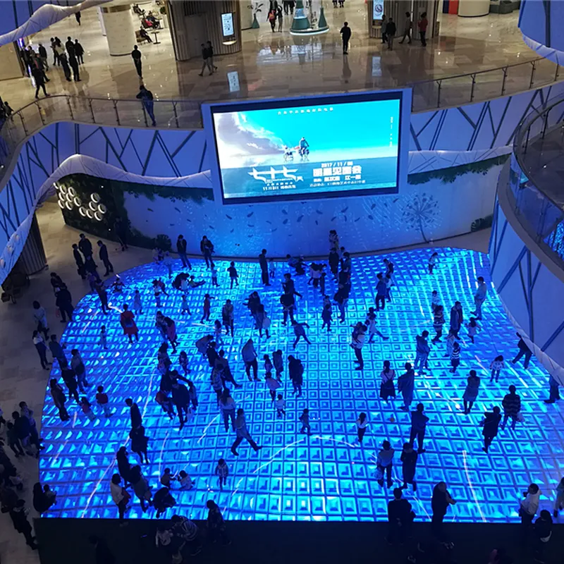 3D Video 2T Weight Outdoor P6.2 LED Floor for Rental and Fixed Installation