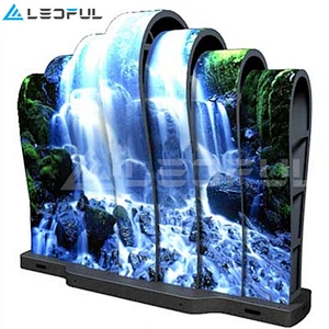 240x120mm indoor P2 customized smd flexible led screen