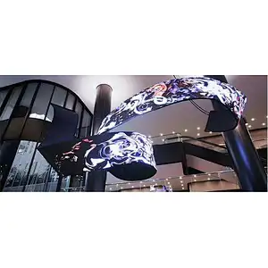 New arrival P1.5/P1.8/P2/P2.5/P3/P4mm Easy installation flex LED screen