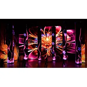 Thin and Light Slim Digital Rental 500*500mm P3.9 Indoor LED Display Board Price