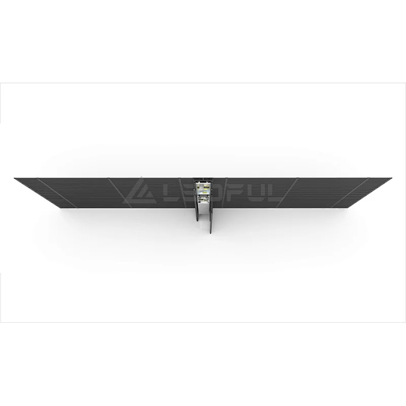 Thin and light portable p10.4 led display transparent