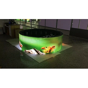 Hot sale indoor P1.8 flexible led curtain flex module p2 display price
