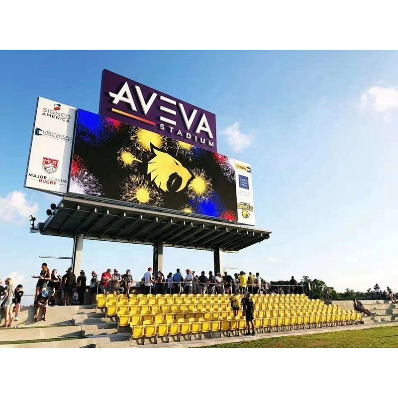 P8  customized easy installation Outdoor Big commercial Advertising LED display screen/ video wall
