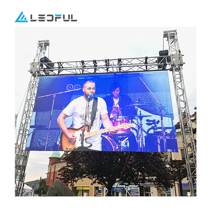 Ten years experience Indoor and outdoor Curved Rental Stage led screen display screen 500x1000mm