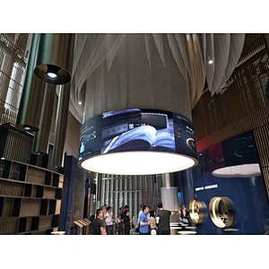 Indoor P3 high resolution commercial flexible led screen