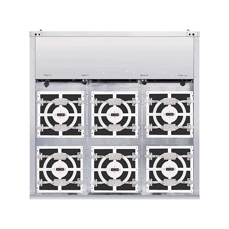 Thin and Light Outdoor P8 Easy Installation Commercial 960*960mm LED Display Cabinet