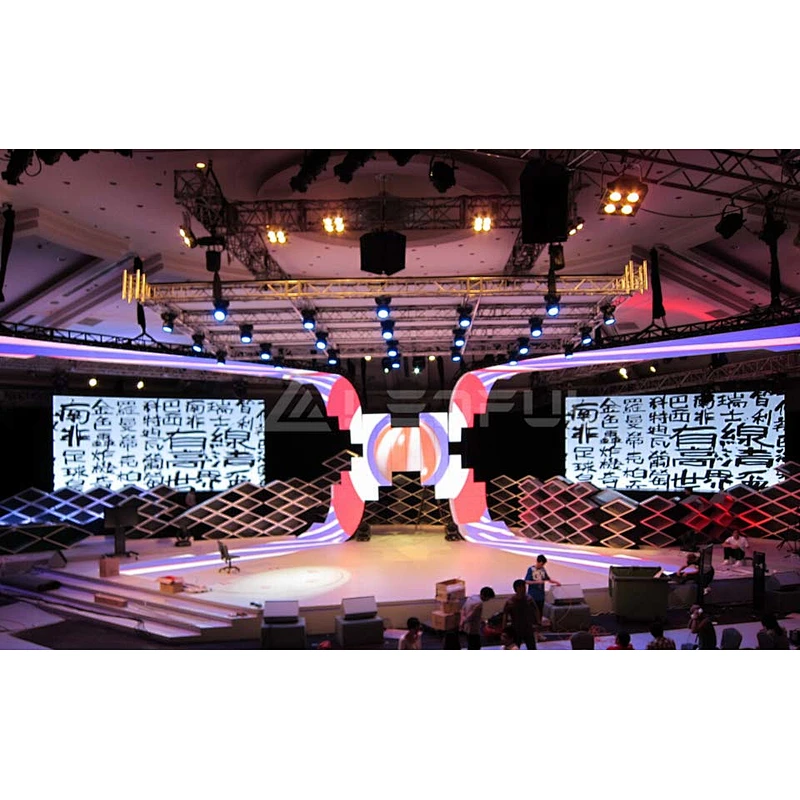 3rd P3.91 500x500 rental advertising stage auditorium indoor outdoor led display wall big screen panels