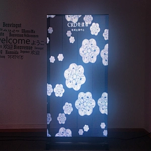 Digital SMD LED Transparent Poster Window Curtain for Advertising
