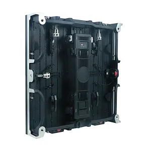 P4.8mm die aluminum cabinet curved rental LED video wall