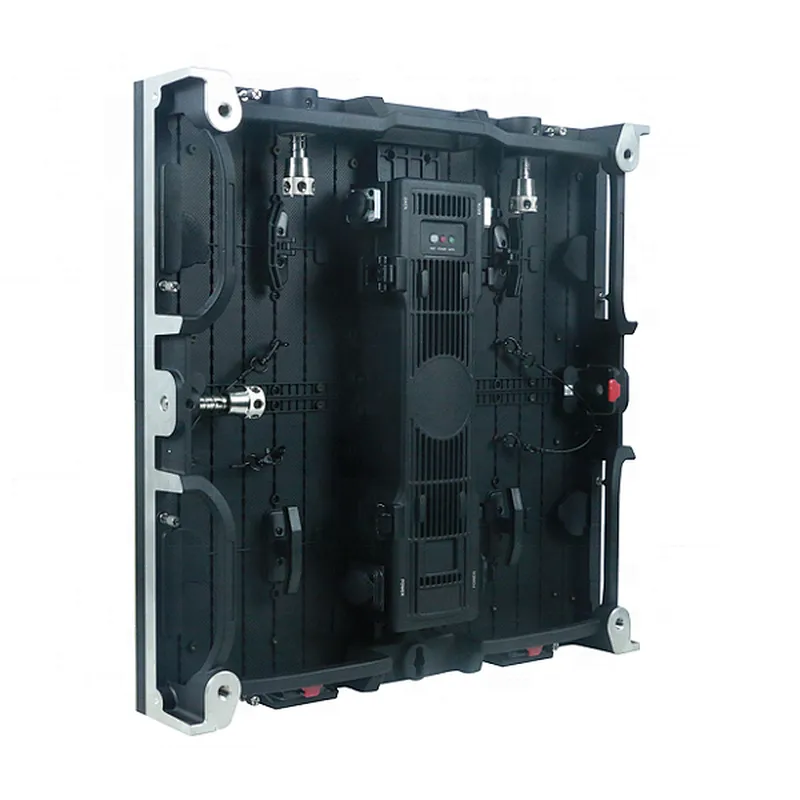 P4.8mm die aluminum cabinet curved rental LED video wall