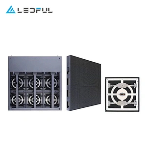 Shenzhen super thin P6-10 easy installation outdoor front service LED  tv screen