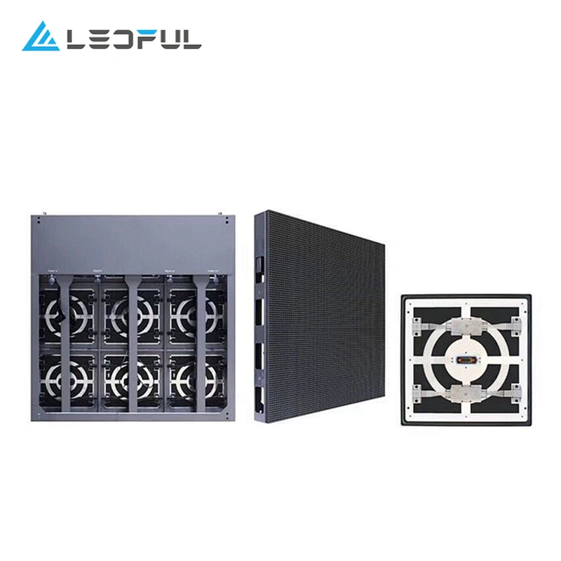 Shenzhen super thin P6-10 easy installation outdoor front service LED  tv screen