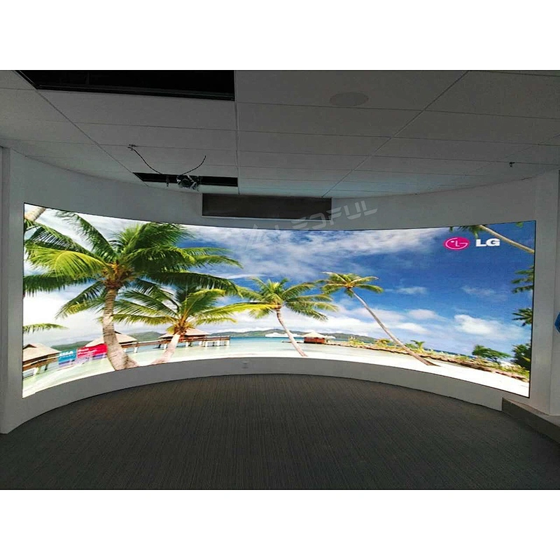 P1.8mm P2mm P2.5mm pixel pitch 4k 16:9 fine pitch  indoor LED display screen