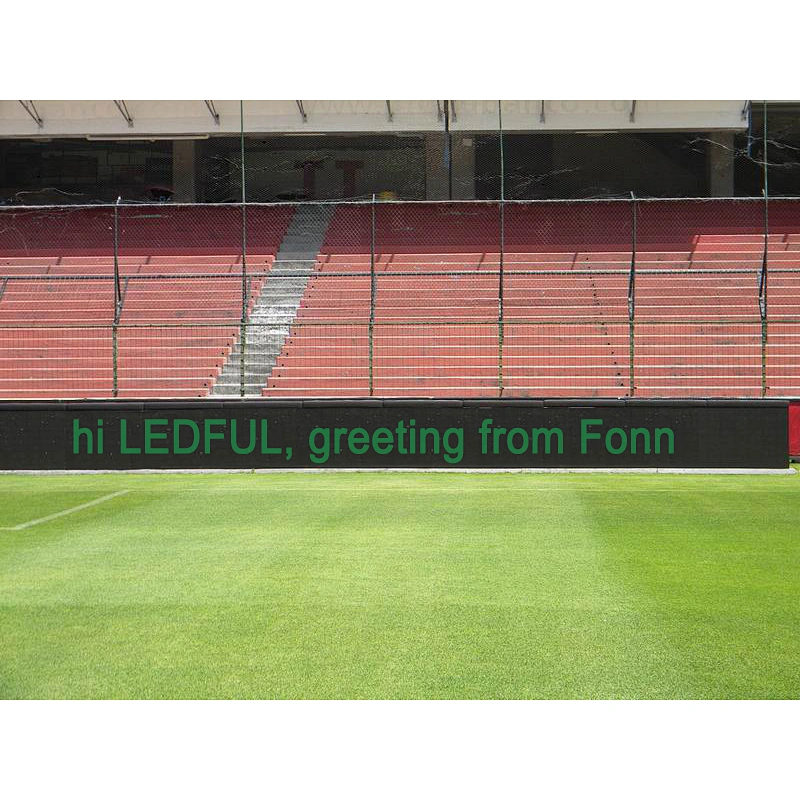 Sports large football led stadium led display screen