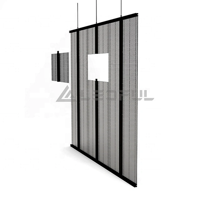 indoor glass transparent LED screen P7