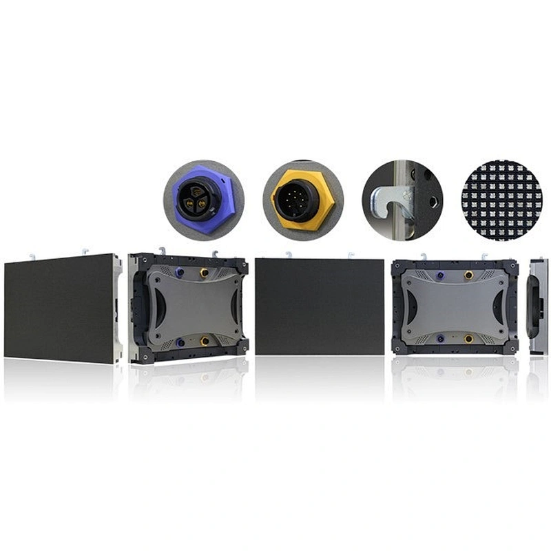 Portable High Refresh Indoor HD LED Display Video Wall text led display