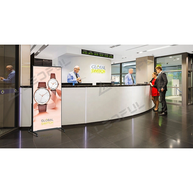 Flexible Commercial P1.8 LED Poster Window Display