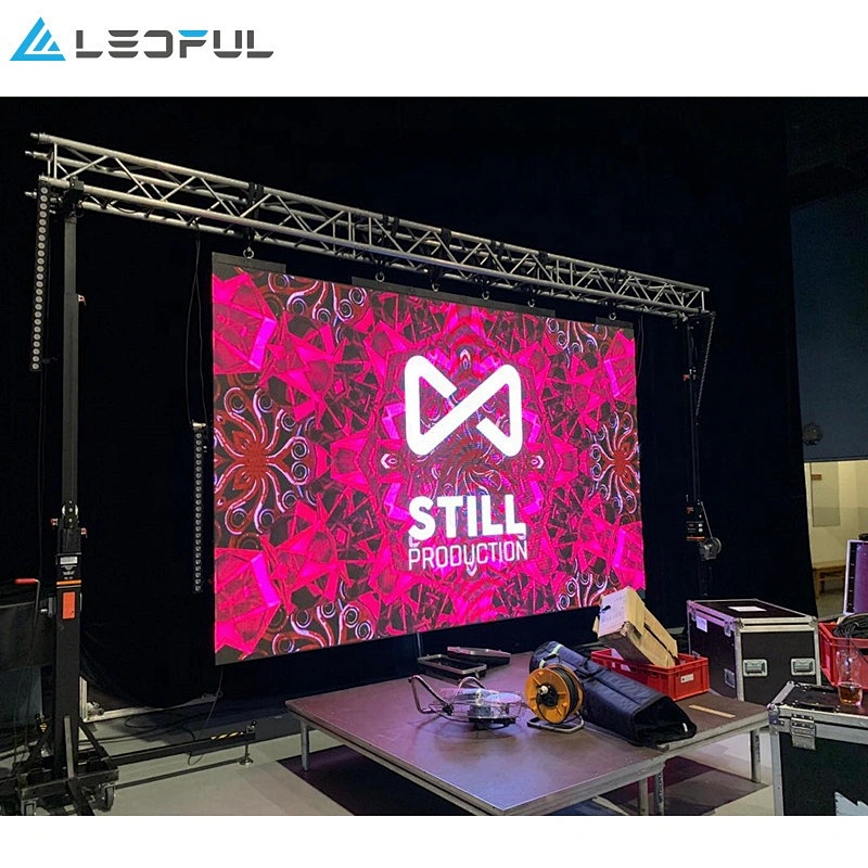 Front Maintenance Fullcolor AV 500*1000mm Rental  P3.9 Indoor LED Display Panels for Sale