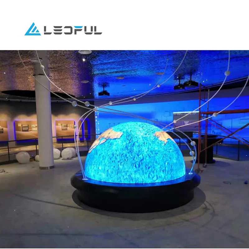 2020 new design customized soft P1.5 P1.8 P2 P2.5 P3 P4 indoor LED flexible screen for advertising