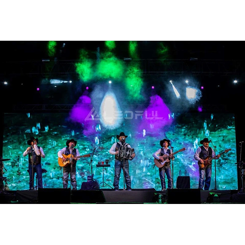 SMD Indoor P4 round stage background P3.9 Rental 500x1000mm led display video wall panel 500*1000