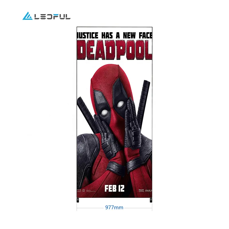 China top quality P2.5mm high definition media LED Poster