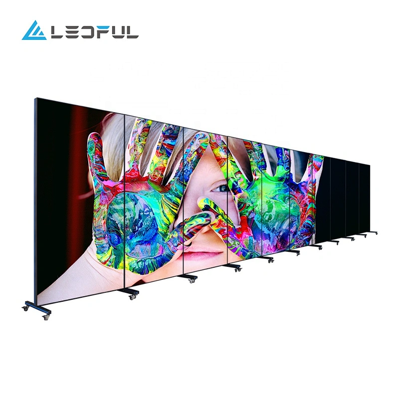 2020 hot sale bigger and more high brightness outdoor slim LED poster display
