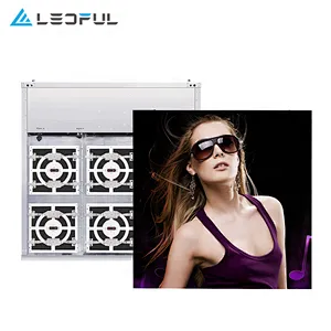 light&thin front service p10 outdoor advertising LED display for wall/OOH/building